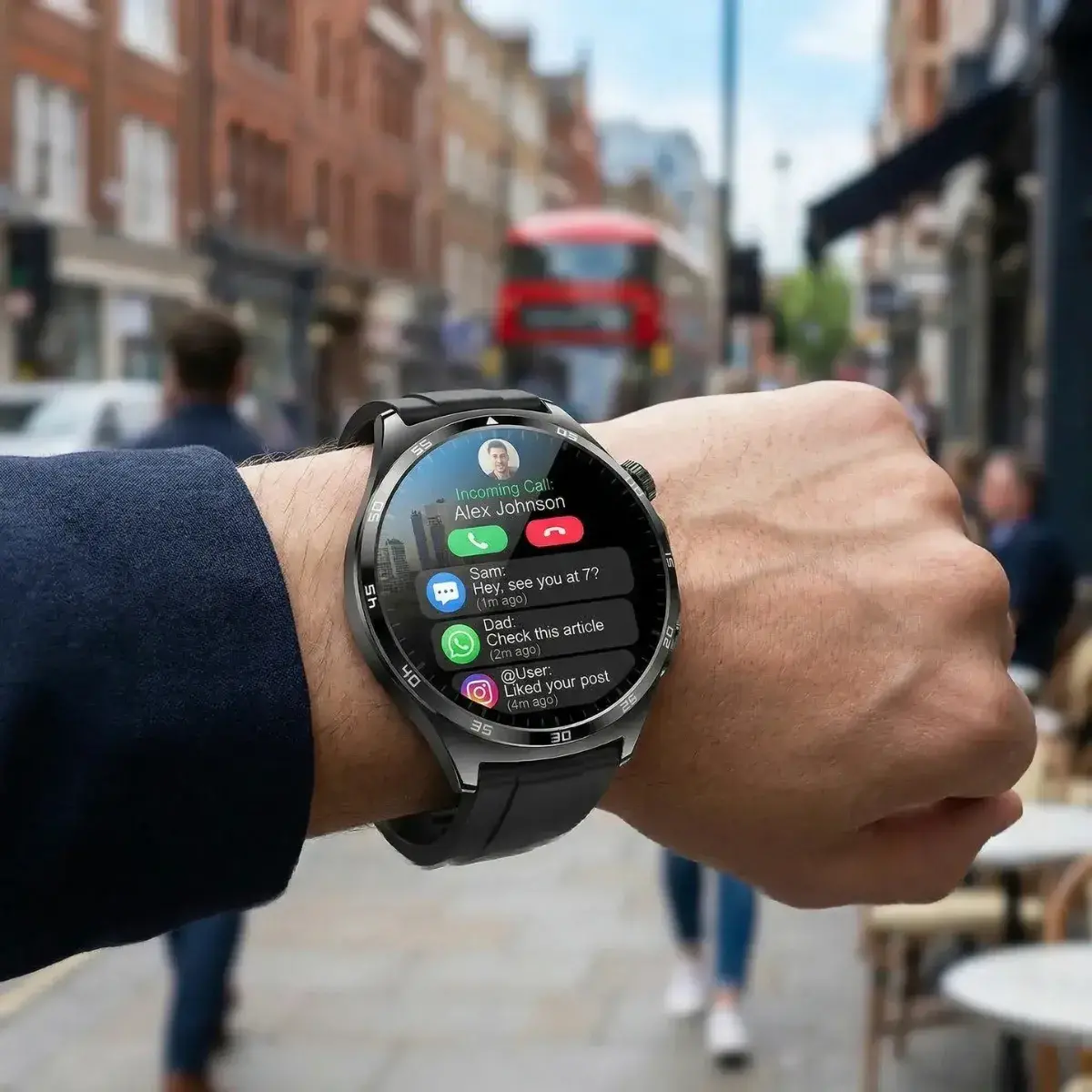 Smartwatch zawsze w kontakcie