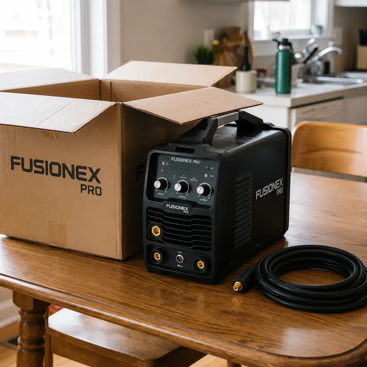 Foto recensione cliente FUSIONEX PRO appena arrivata